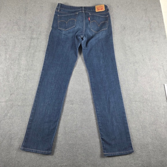 Levi's 712 Slim Jeans Womens 28 Dark Wash Excellent Slim Leg Denim 18884-0011 - Picture 2 of 14